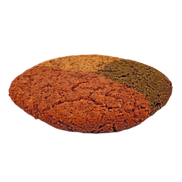 The Neo: Neapolitan cookie trio of vanilla, strawberry, matcha