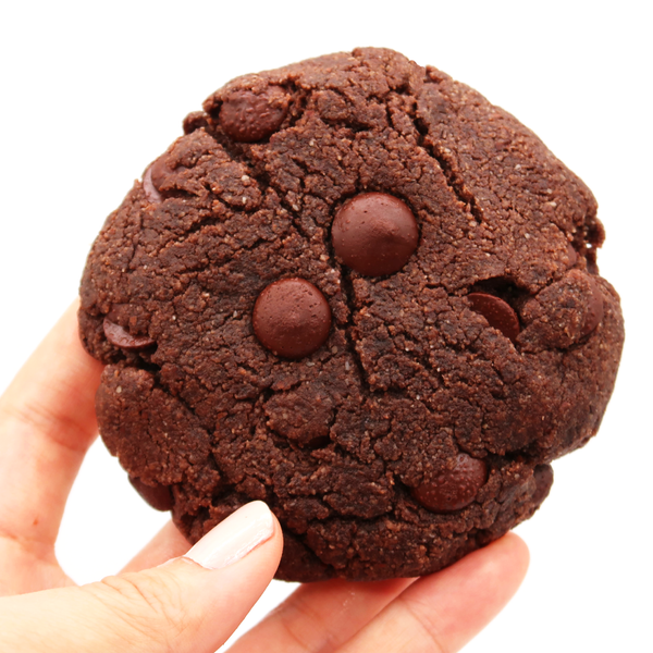 The Double Dribble: double chocolate chip cookie 