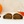 Pumpkin Spice Mookie: Two halves of soft mochi filled with warm cozy pumpkin spice cookie dough