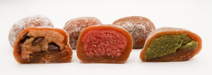 Mookies: mochi cookie dough trio sampler